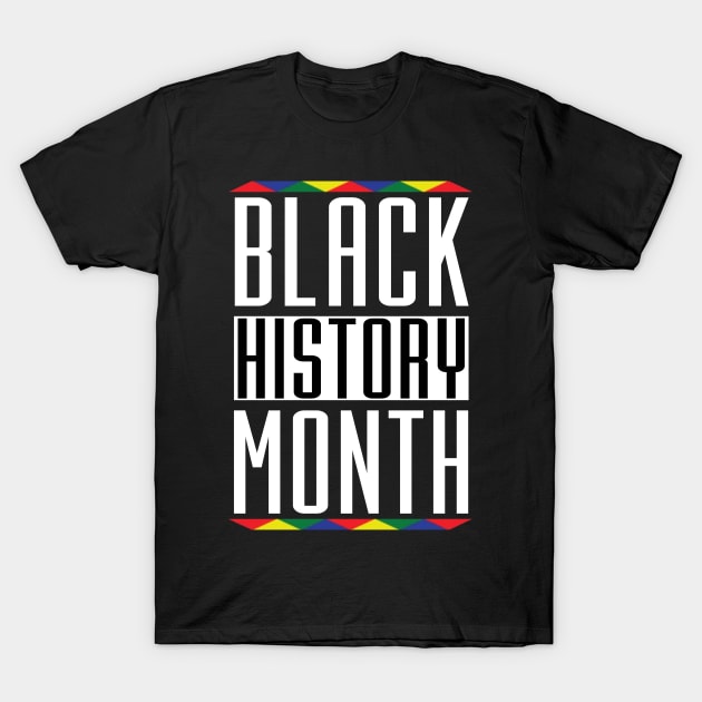 Black History Month Black Lives Matter African Roots T-Shirt by teesmile